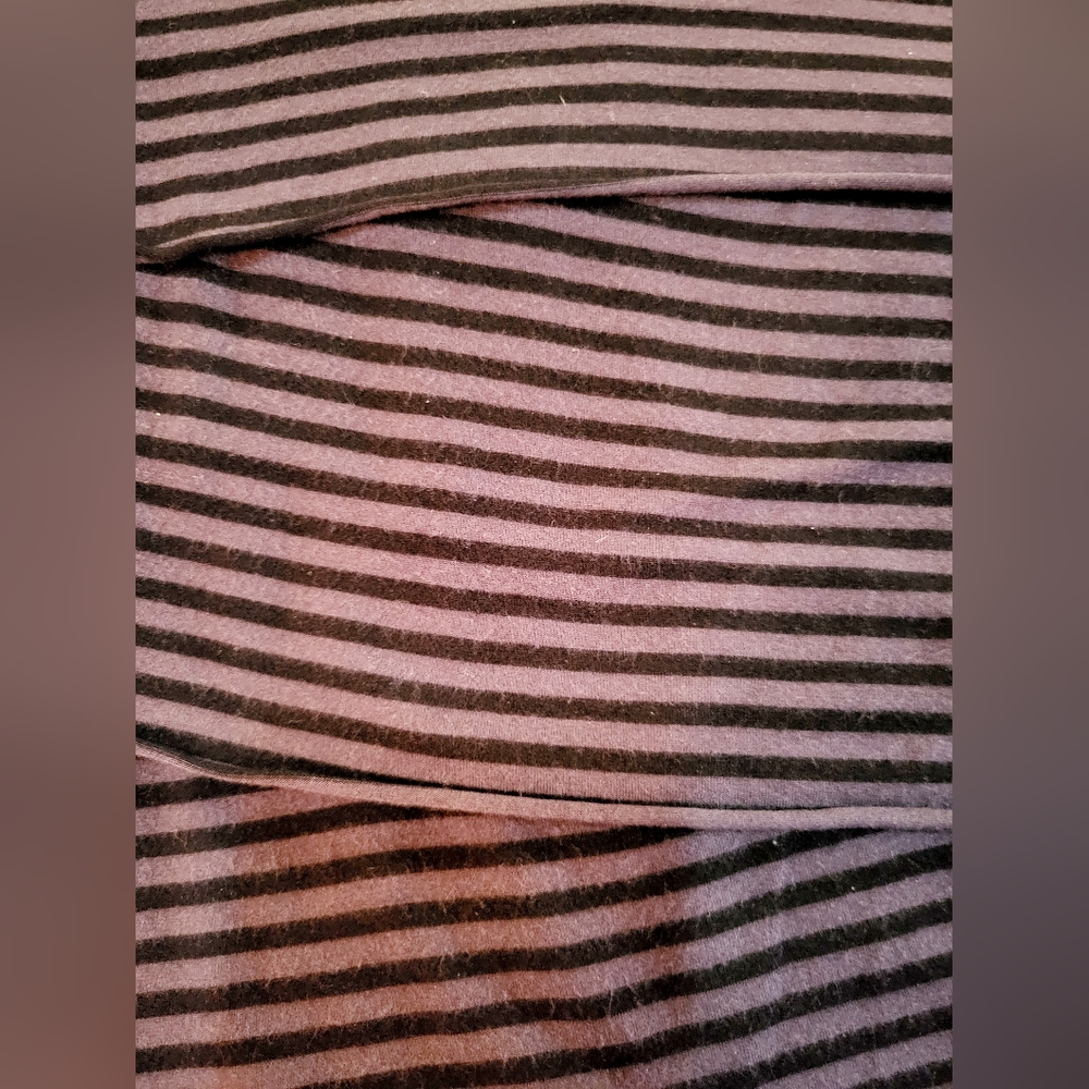 Pyramid Collection Layered Striped Tunic/Sweater - Picture 4 of 5